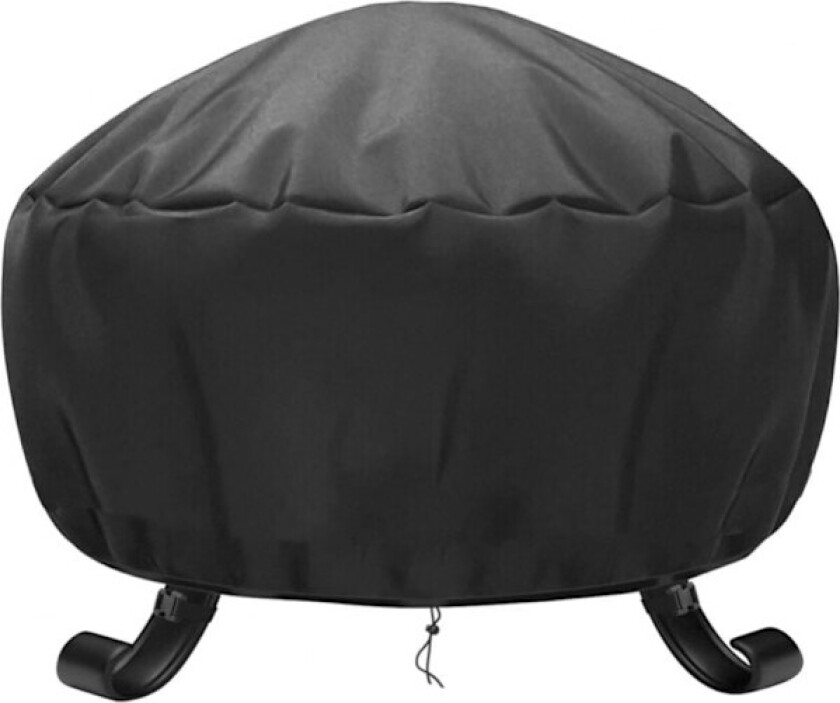 Rundt beskyttelsesdeksel Ø 122 x 46 cm Vanntett, UV-bestandig bålpanne