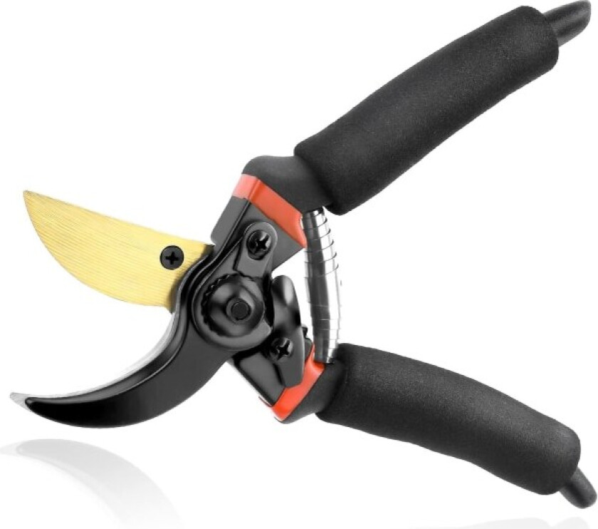 Hagesaks, Hageverktøy Hagesaks Rustfritt Stål Hagesaks med Lås Plantebeskjæringsverktøy Klipp