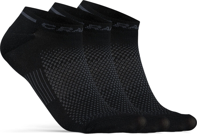 Core Dry Shafless Sock 3-pack 40/42, Black