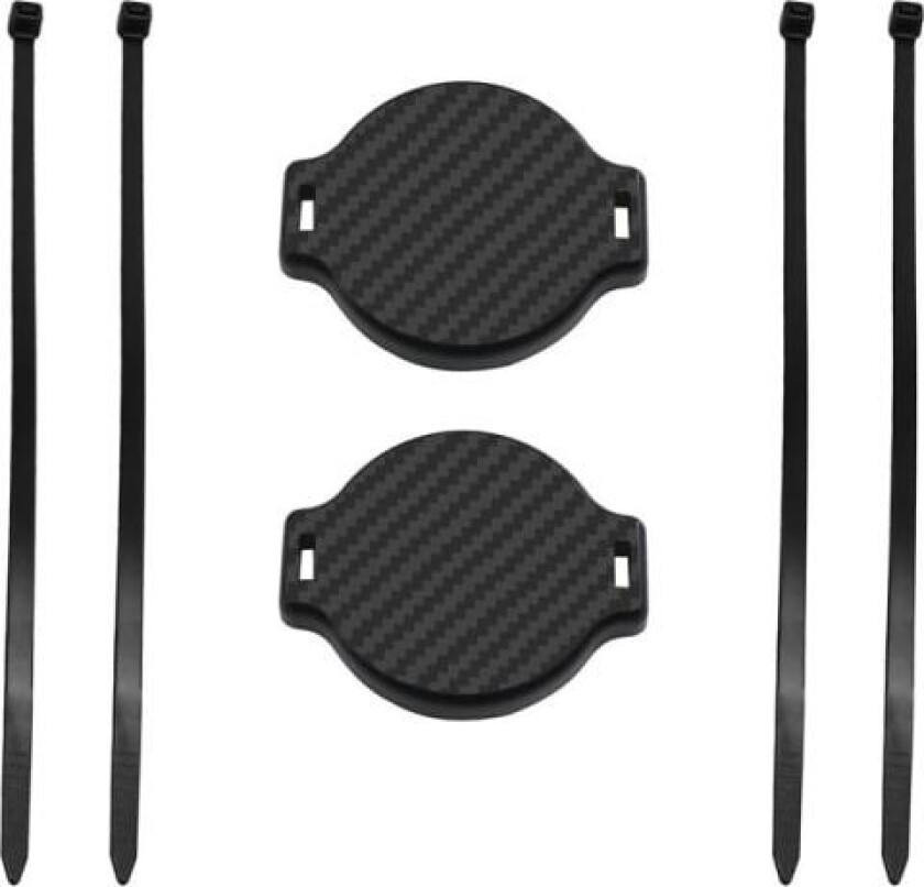 Anti-tyveri AirTag-holder for sykkel Svart Svart