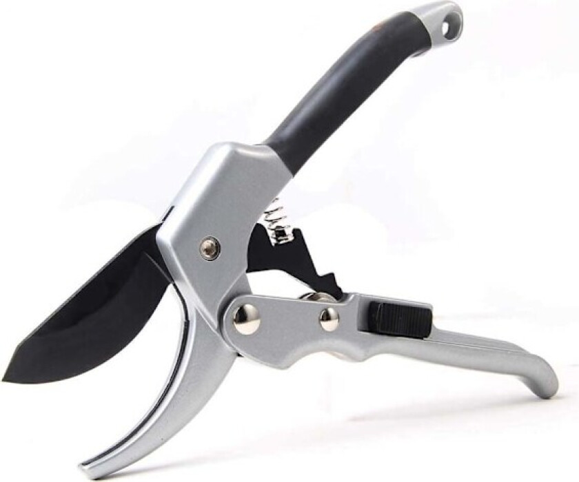 Hagesaks, for tørre kvister og grener, rustfrie stålblad