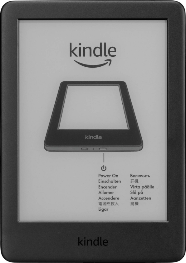 - Kindle E-Book Reader 4GB 6" 2019