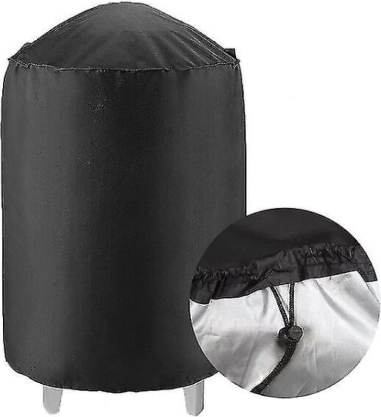 190T Grilltrekk for Premium Kullgrill, Kullgrill, Heavy Duty Vanntett Kettle Grill