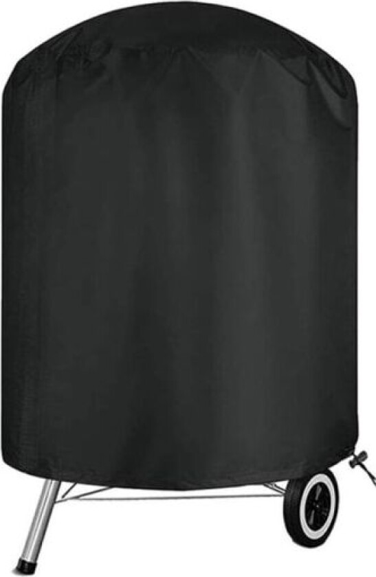 Svart - 71x56cm Rund Grilltrekk Utendørs Grilltrekk, Vanntett