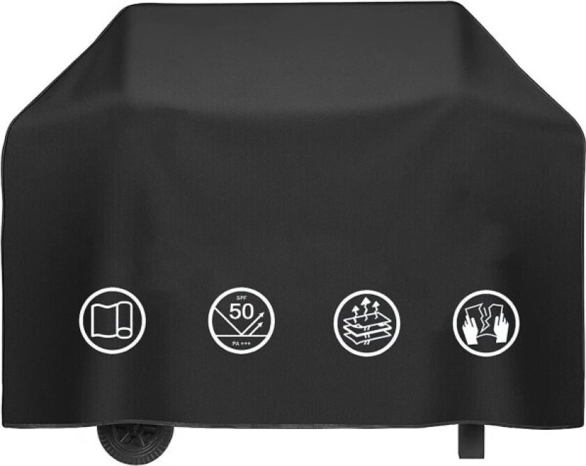 BBQ-trekk, Gassgrilltrekk Vanntett Gassgrilltrekk Utendørs Trekk For BBQ, Gassgrill