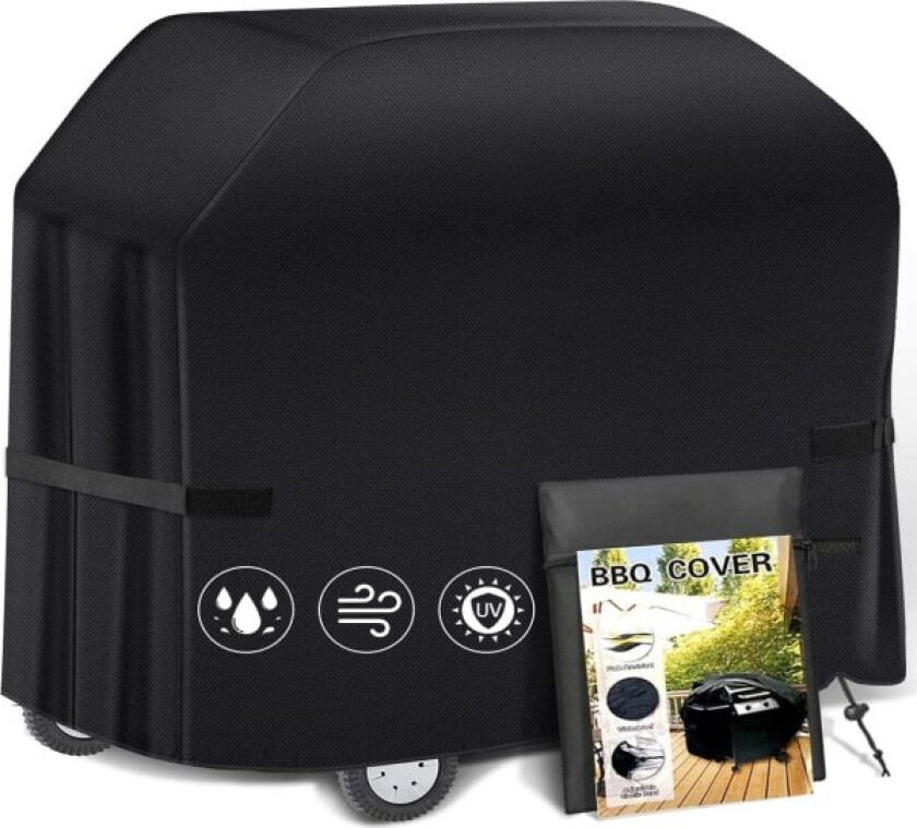 BBQ Cover Heavy 420d Oxford Stoff Utendørs grill Cover Ov,ZQKLA