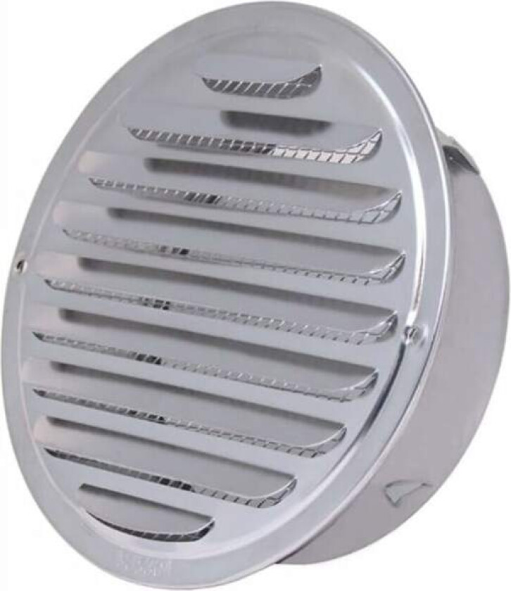 IC Ventilasjonsgitter i rustfritt stål For tykkere veggmonterte ventilasjonshetter (150 mm)