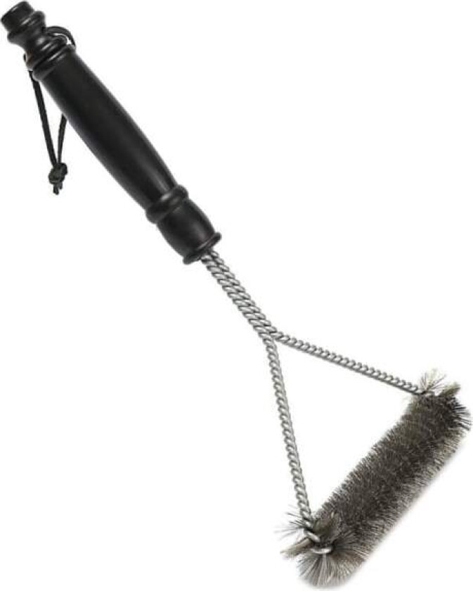 12 tommers trekantformet grillbørste av ståltråd