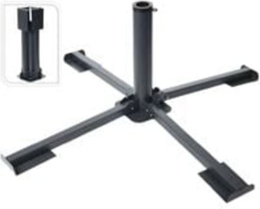 Sammenleggbar parasollfot