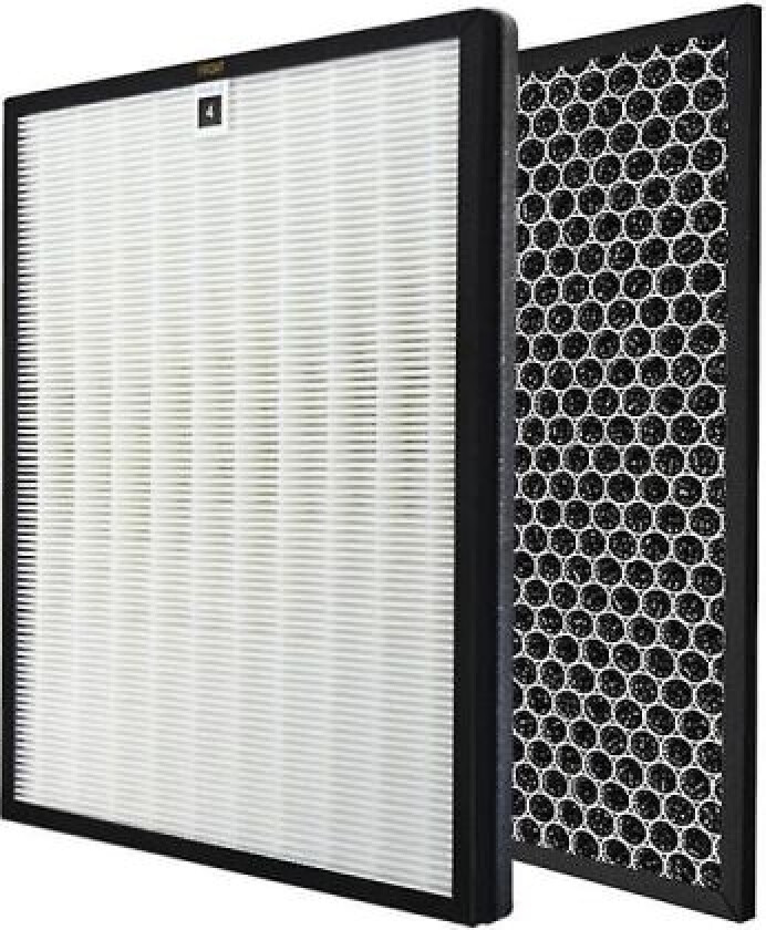 Erstatningsfiltersett Hepa-filter Ac4144 Karbonfilter Ac4143 for luftrenser Ac4014 Ac4016 Ac408