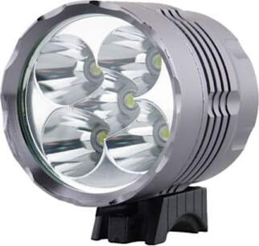 CREE XM-L T6 5 LED sykkellykt foran med 6000LM oppladbart batteri