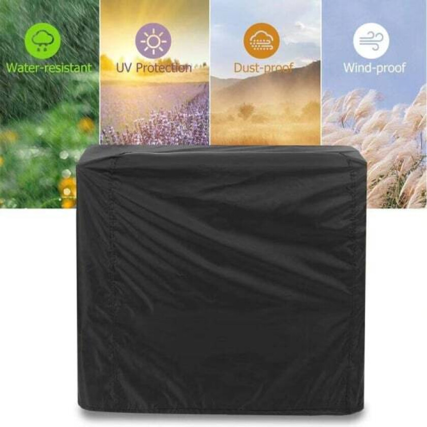 Vanntett Polyester BBQ Grilltrekk med Hasp Sikkerhet