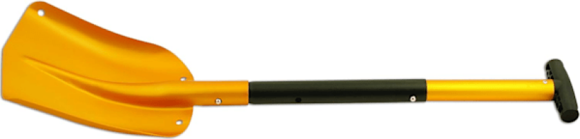 Snøskuffe - Sammenleggbar, Svart, gul