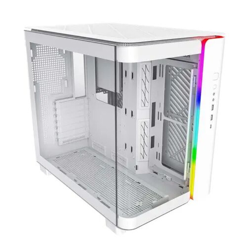 King 95 Curved Glass Hvit