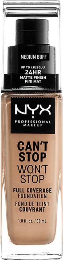 NYX PROFESSIONAL MAKEUP Can't Stop Won't Stop Full Coverage Foundation