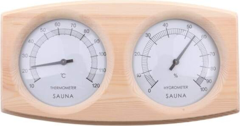 Sauna Termometer 2 i 1 Tre Termometer Hygrometer