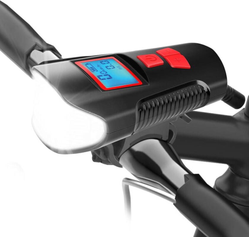 Sykkellykter - Kraftig USB-oppladbar sykkellykt - 35, ZQKLA