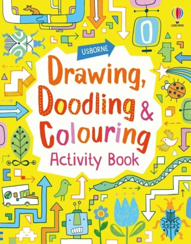 Drawing, Doodling and Colouring Activity Book av Fiona Watt, James Maclaine