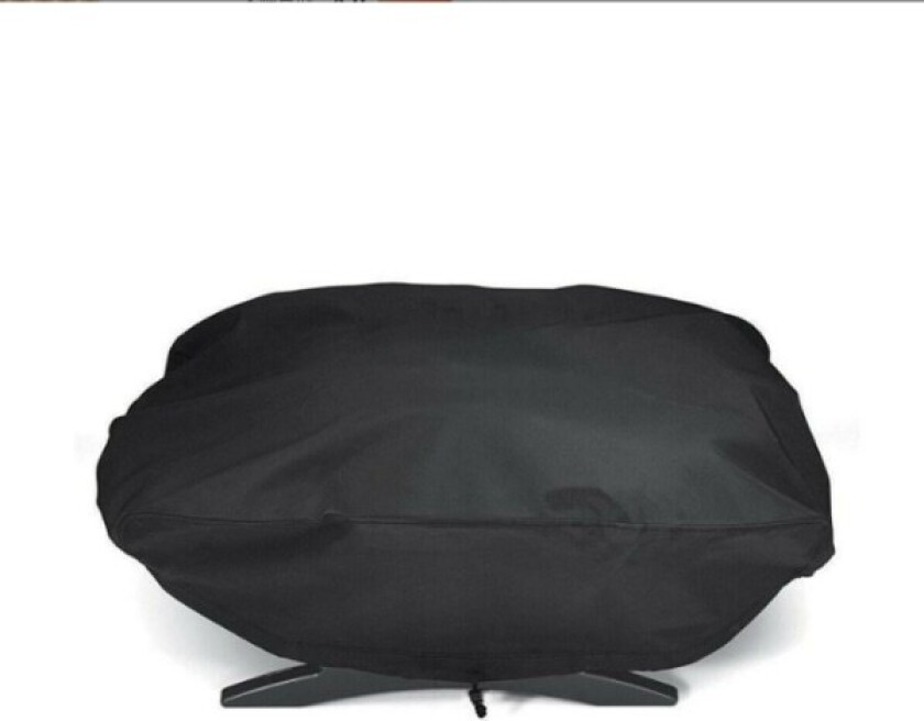 Utendørs grilltrekk er kompatibelt med Weber Q 100/1000-serien og Nexgrill gassgrill, vanntett, slitesterkt grilltrekk, svart 67,1*44*32cm