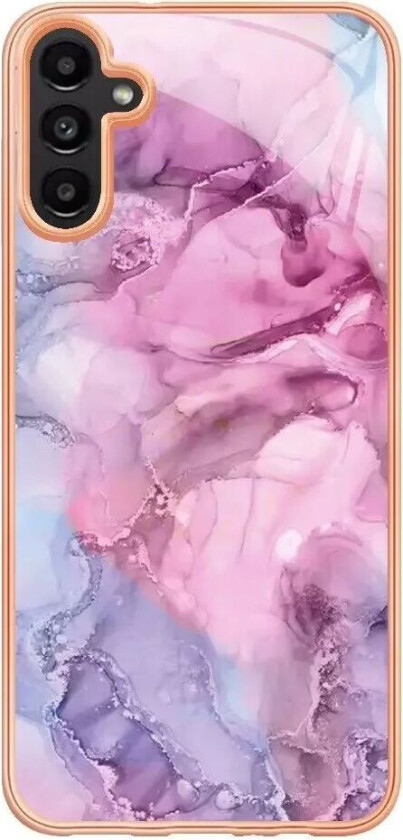 Samsung Galaxy A34 (5G) Plastdeksel - Rosa Marmor