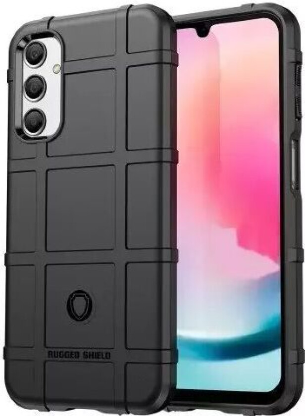 Samsung Galaxy A24 Rugged Shield Håndverker Deksel - Svart