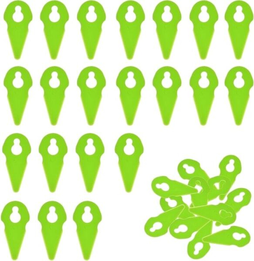 Gressklipper Plastkniver Kompatibel Med Gtech ST01 ST02 ST04 ST20 Gresstrimmer Strimmer (50 Pakke)