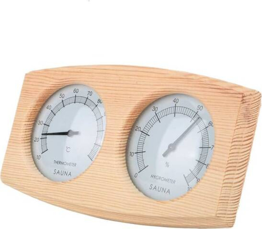 Furuved Termometer Hygrometer for Sauna Bakgrunn Spa Sauna Tilbehør23