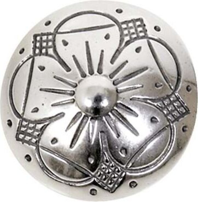 Bilde av Knapp i 830 oksidert sølv