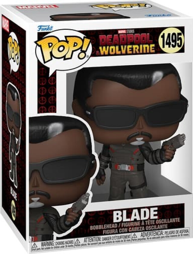 Pop! Marvel Deadpool and Wolverine actionfigur (Blade)