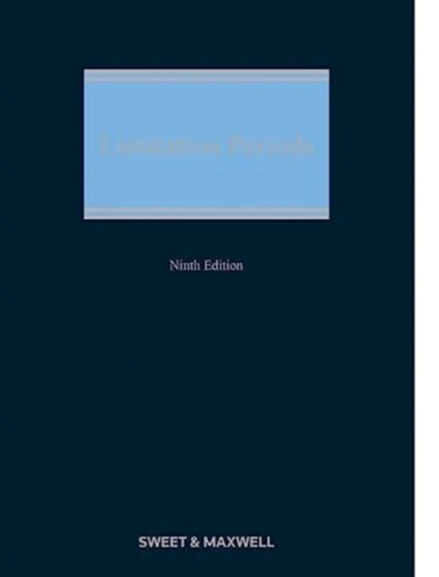 Limitation Periods av Professor Andrew McGee