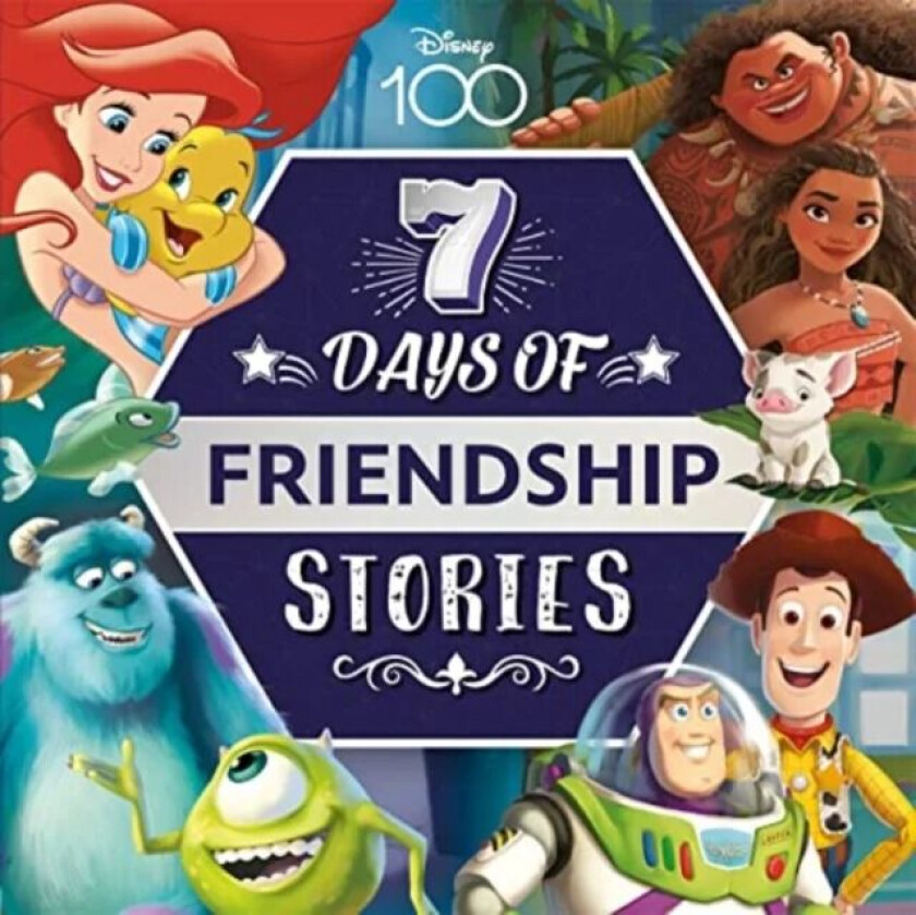 Disney D100: 7 Days of Friendship Stories av Walt Disney