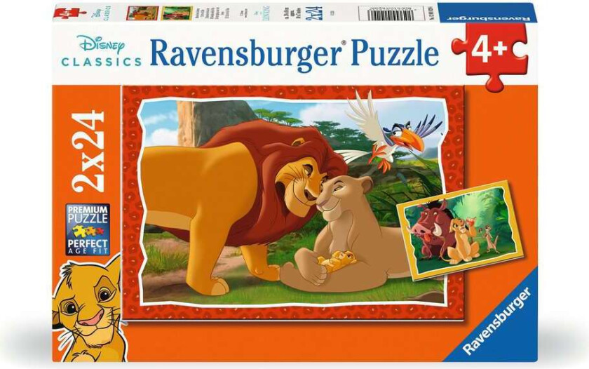 - Puzzle The Lion King 2x24p