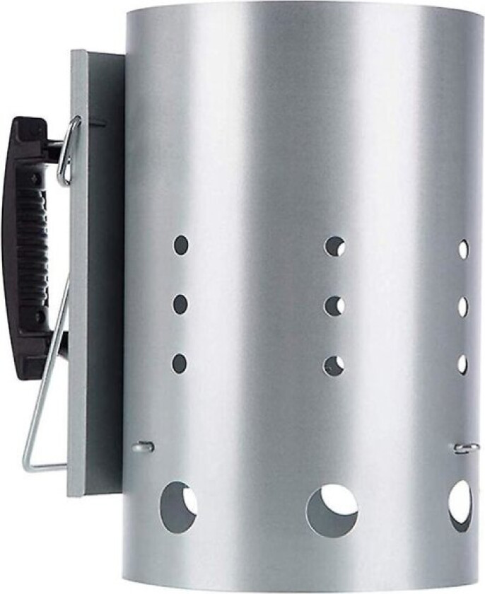 Grillkulltenner med Sikkerhetshåndtak, 7416 Grillkulltenner med Kullstarter, 12.7X8.1X12.5 Tommer