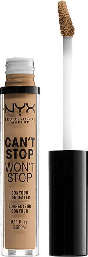 NYX PROFESSIONAL MAKEUP Can't Stop Won't Stop Concealer Caramel