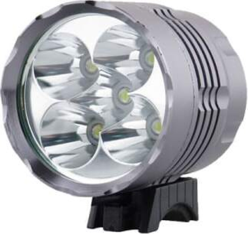 CREE XM-L T6 5 LED sykkellykt foran med 6000LM oppladbart batteri