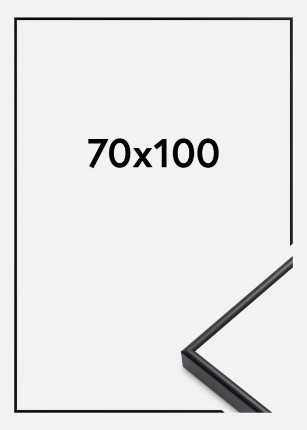 Ramme Visby Akrylglass Svart 70x100 Cm