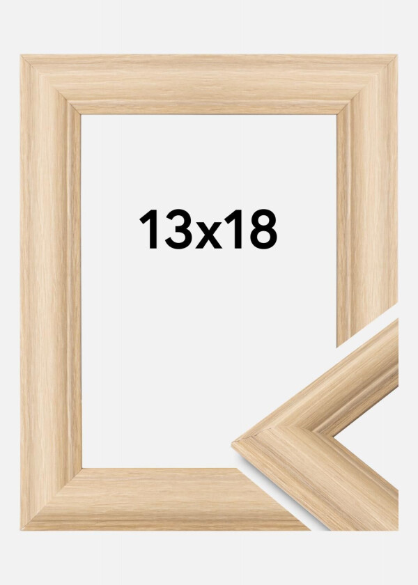 Ramme Västkusten Akrylglass Ek 13x18 Cm