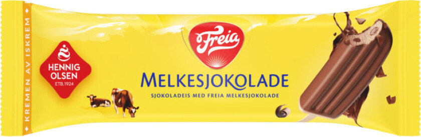 Freia Sjokoladeis m/Melkesjokolade 90ml Heo
