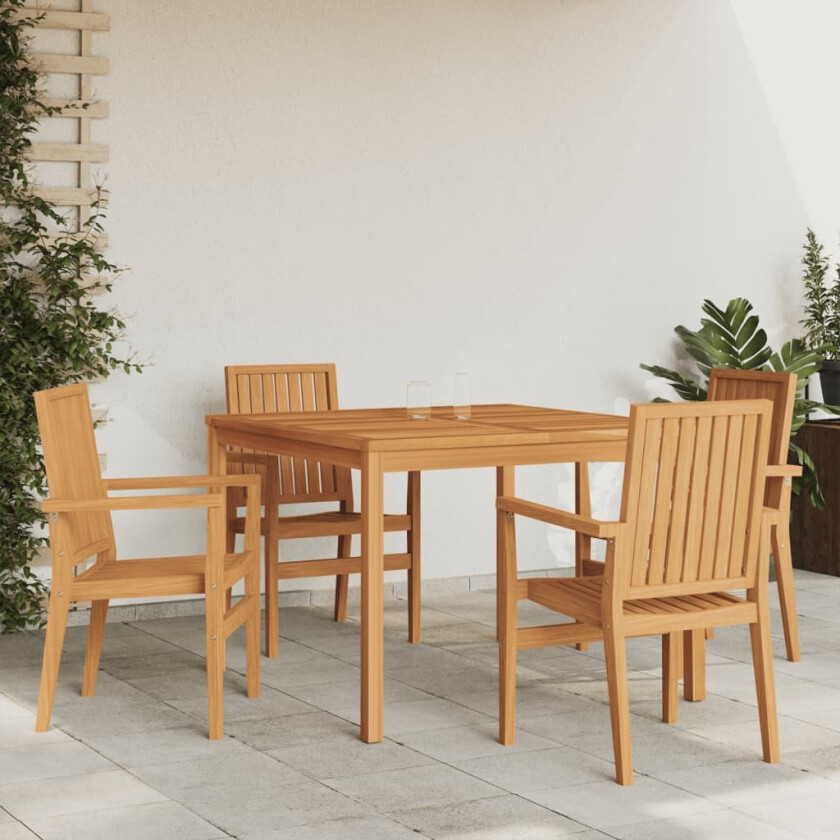 Hagespisegruppe 5 deler heltre teak