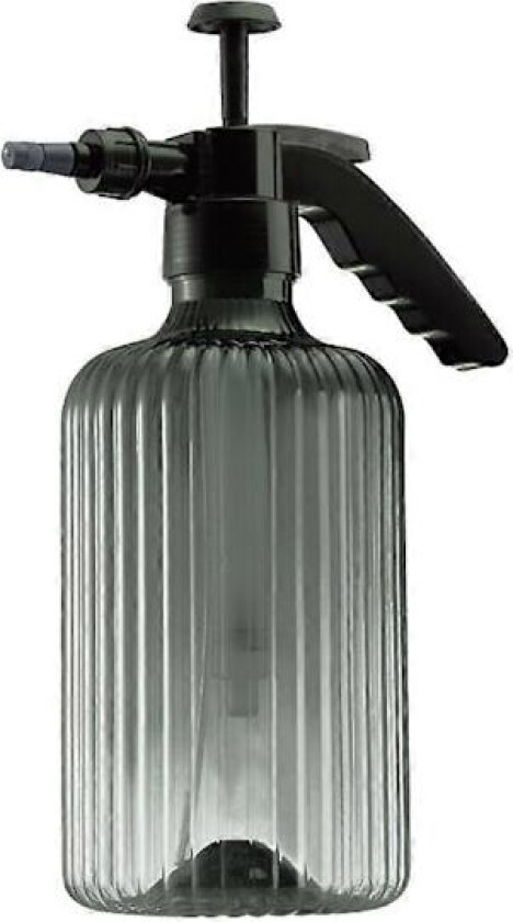 Bærbar Trykk Hagesprøyte Sprayflaske Vannkanne Plante Blomster Vanning 2L Hjem Gray