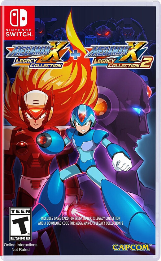 Mega Man X Legacy Collection 1 + 2 Nintendo Switch Game (#)