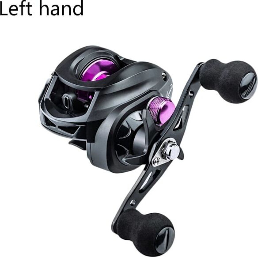 Baitcasting Reels Casting 8KG Drag Fiske Reels left hand
