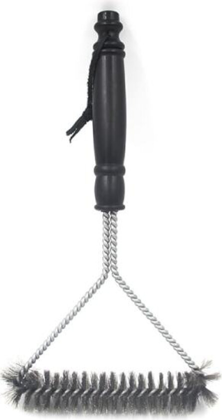 Grillbørste i rustfritt stål - Grillbørste for rengjøring av grillrist 16