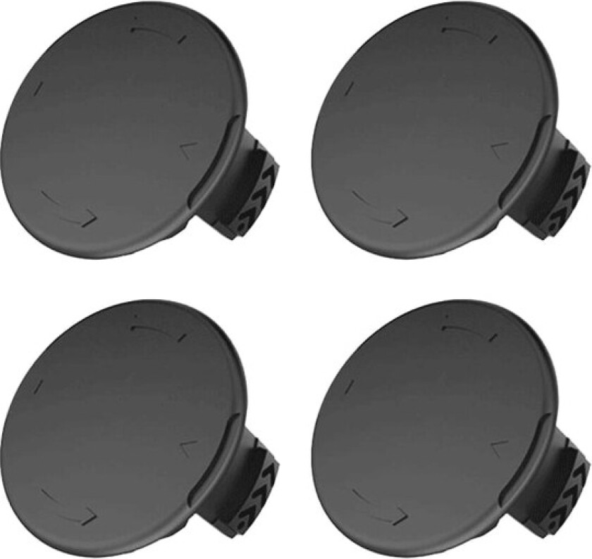 4 stk. verktøyspoledeksel erstatning kantklipper trådløs gressklipper