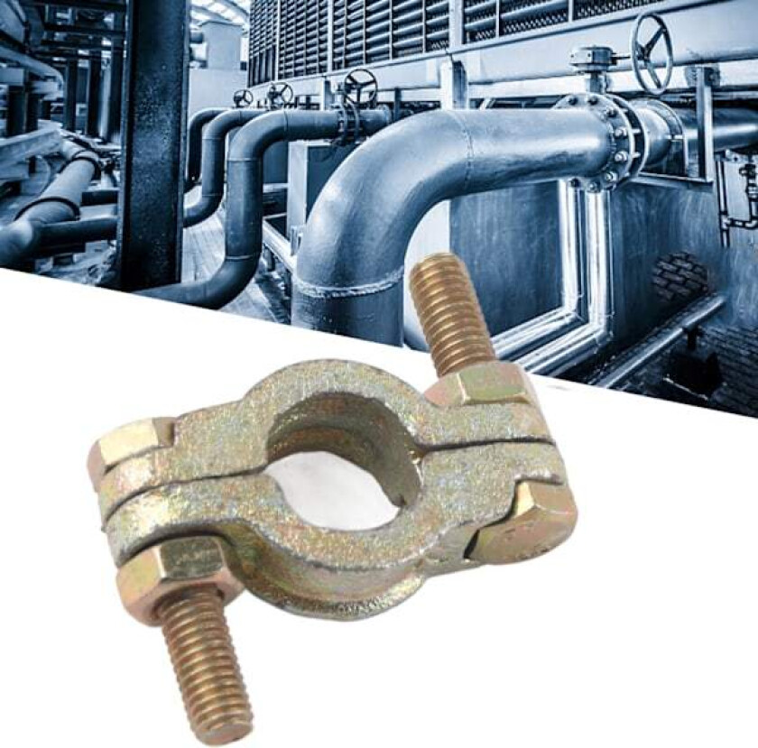 Slangeklemme Sterk Robust Høy Temperaturbestandig Karbonstål Klemme for Gummiringer Stålpipe 20-22