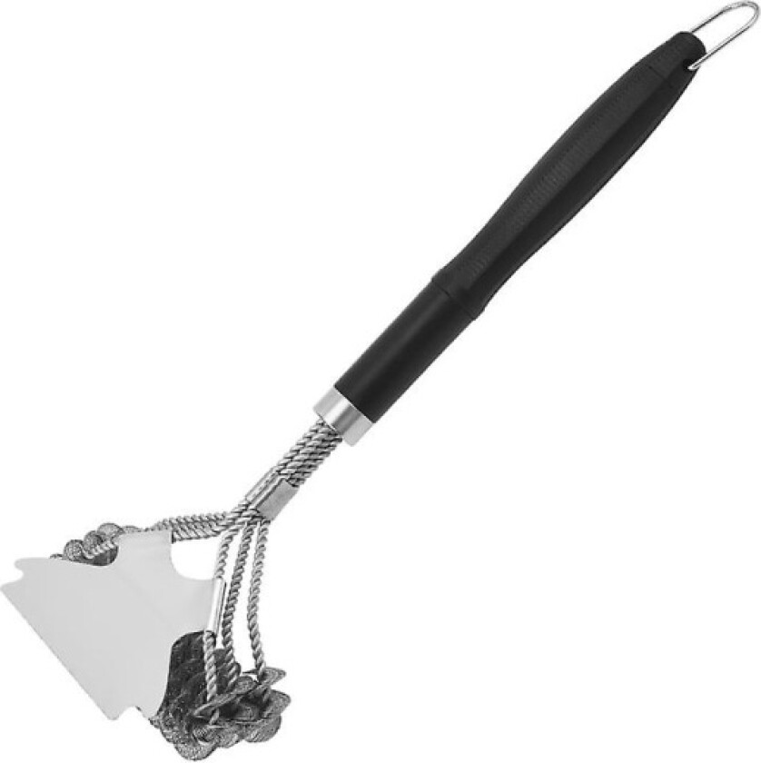 Grillbørste med håndtak Bbq rengjøringstilbehør - Sikker trådbørste for grill