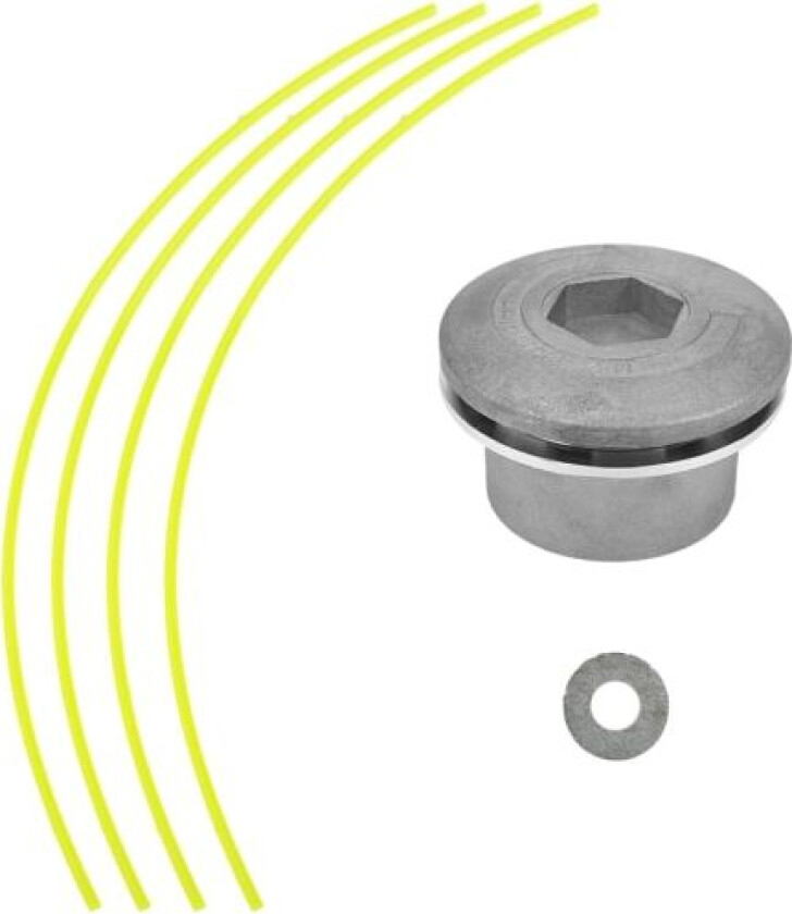 Aluminium gresstrimmer hodestreng børsteklipper erstatningssett Gressklipperdeler