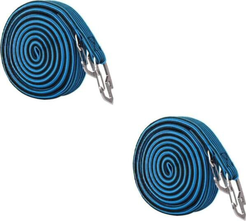 2 stk Bungee Core Tau - Motorsykkel Bungee Jumping Tau - Bagasje Stropper for Kofferter - Tau - Sykkel Cargo Carrier Leash - Bagasje Belte Kobling