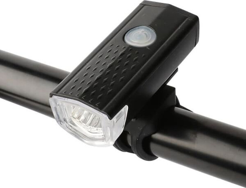 Sykkellykt USB LED Ladbar Sett Terrengsykling Saf black