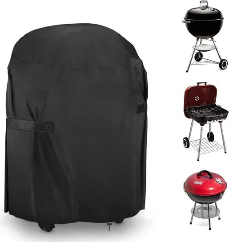 Grilltrekk i kull med luftventiler, vanntett, vindtett